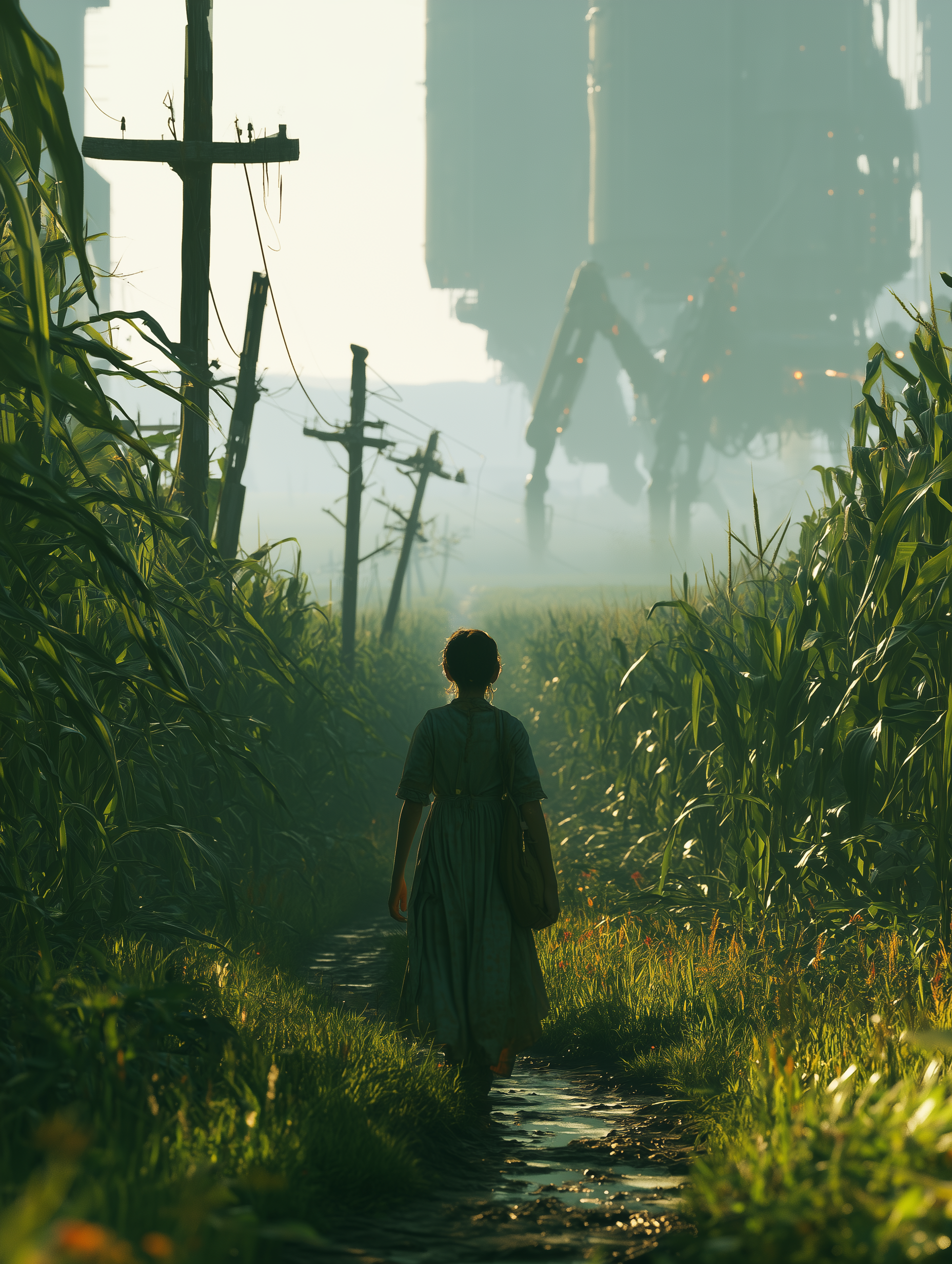 Artwork — Corvée (Original World) — AI-generated chapter gallery