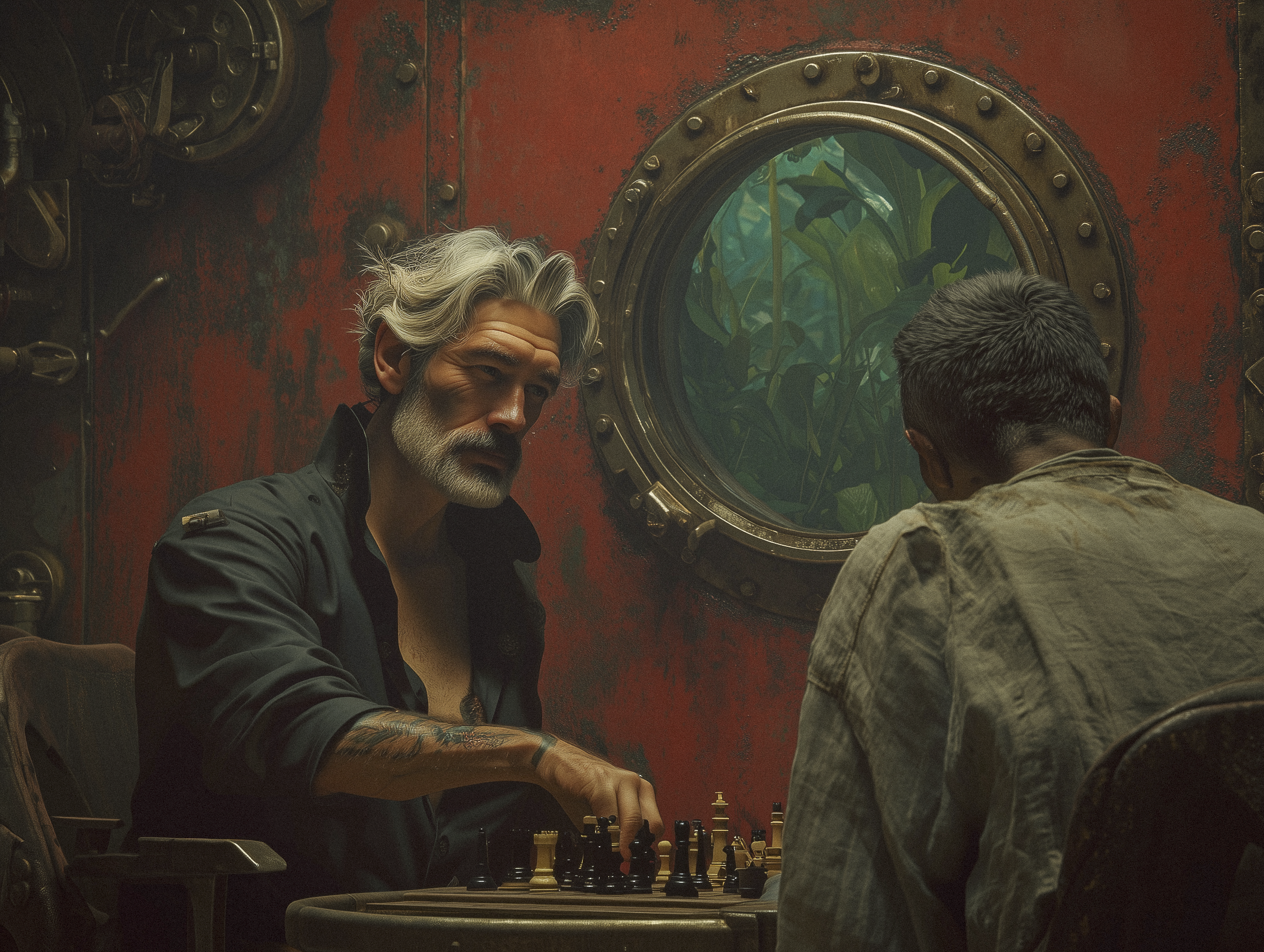 Two men play chess - Cage Of Souls Redux - Chapter 1 