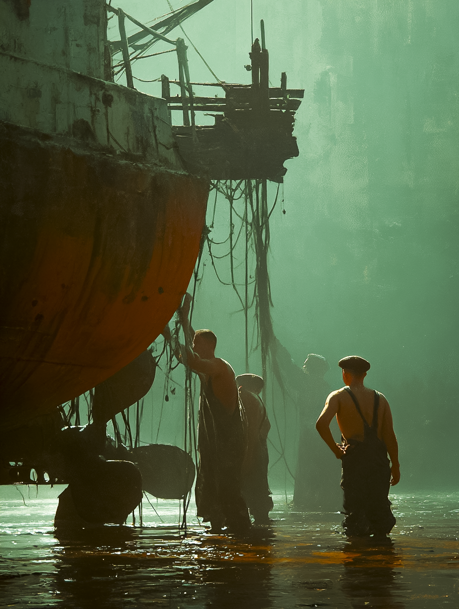 Weeds choking the prop - Cage Of Souls Redux - Chapter 1 