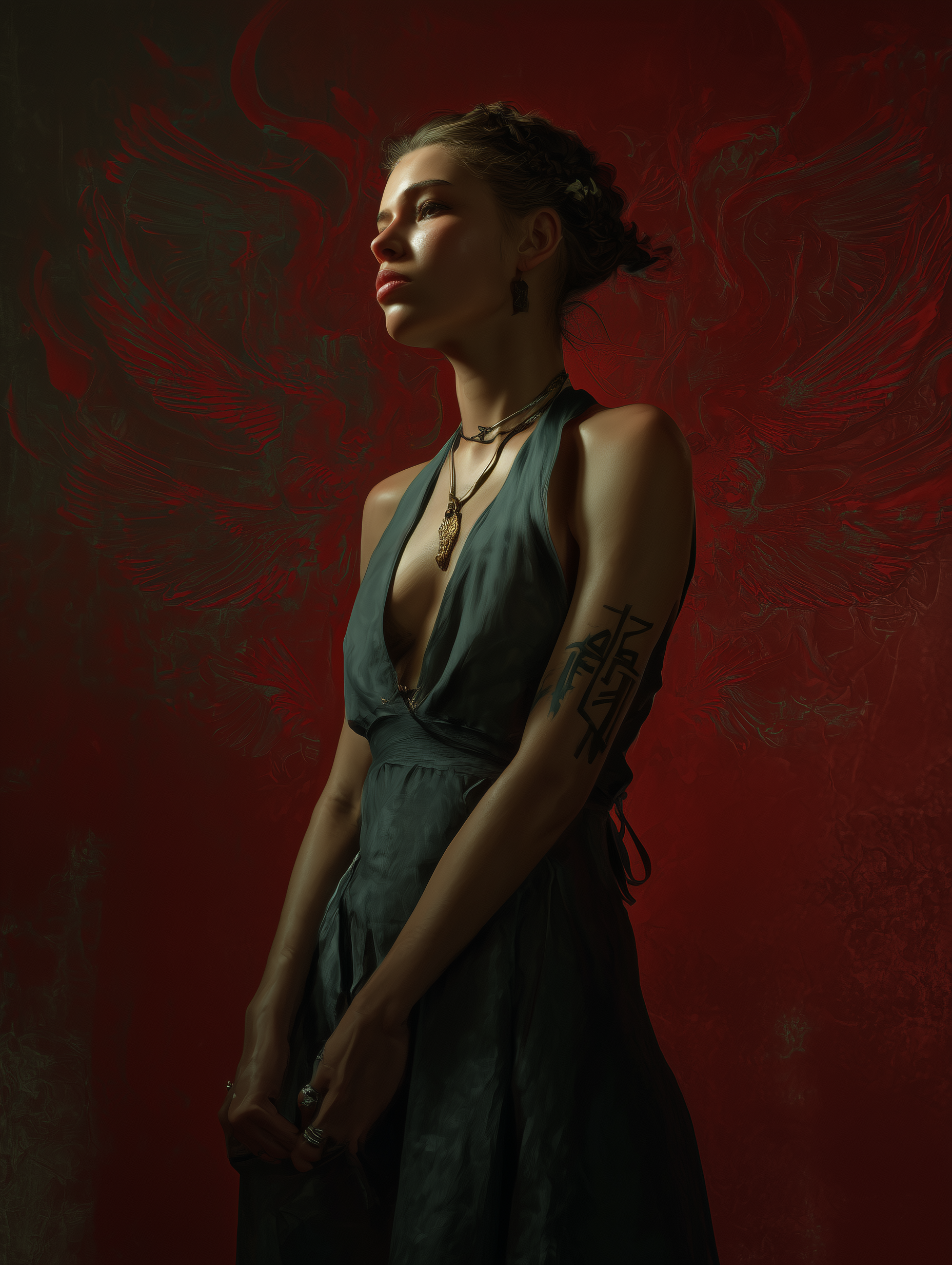 Portrait of a young concubine - Concubines 