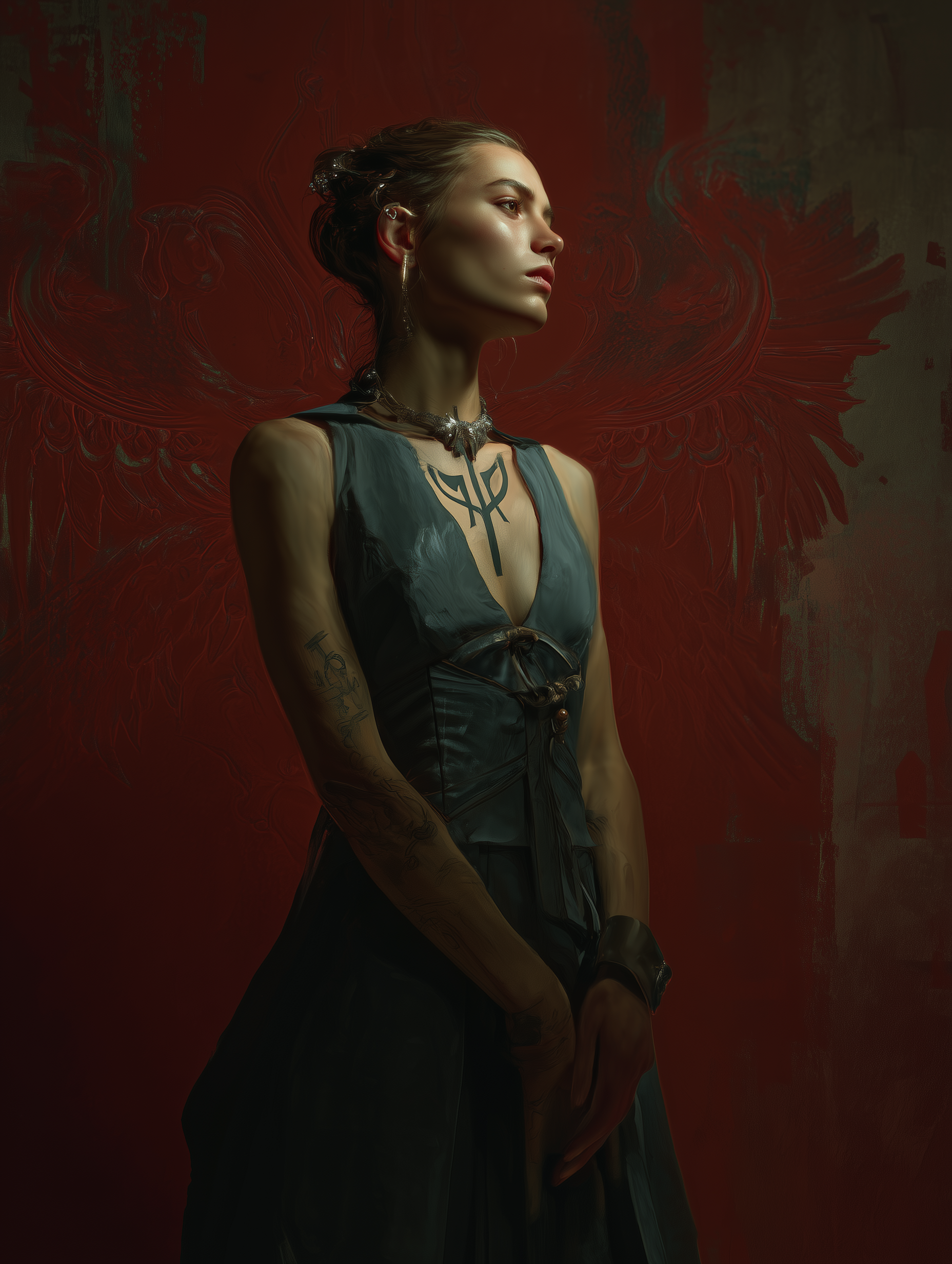 Portrait of a young concubine - Concubines 