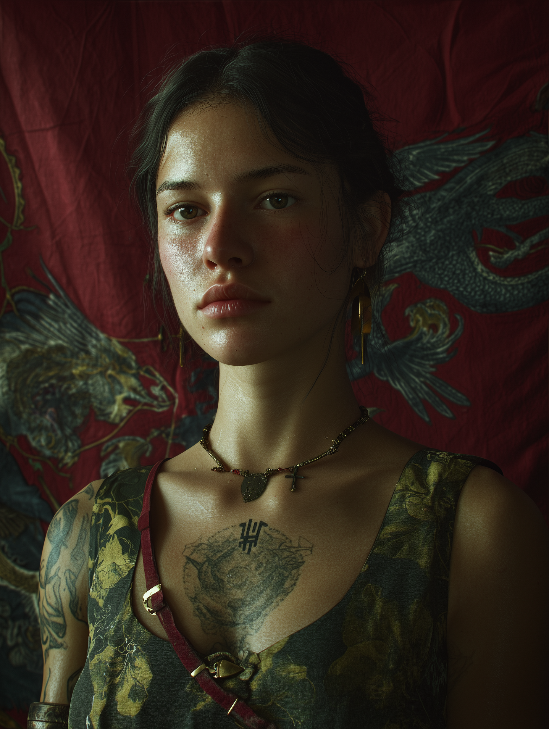 Portrait of a young concubine - Concubines 