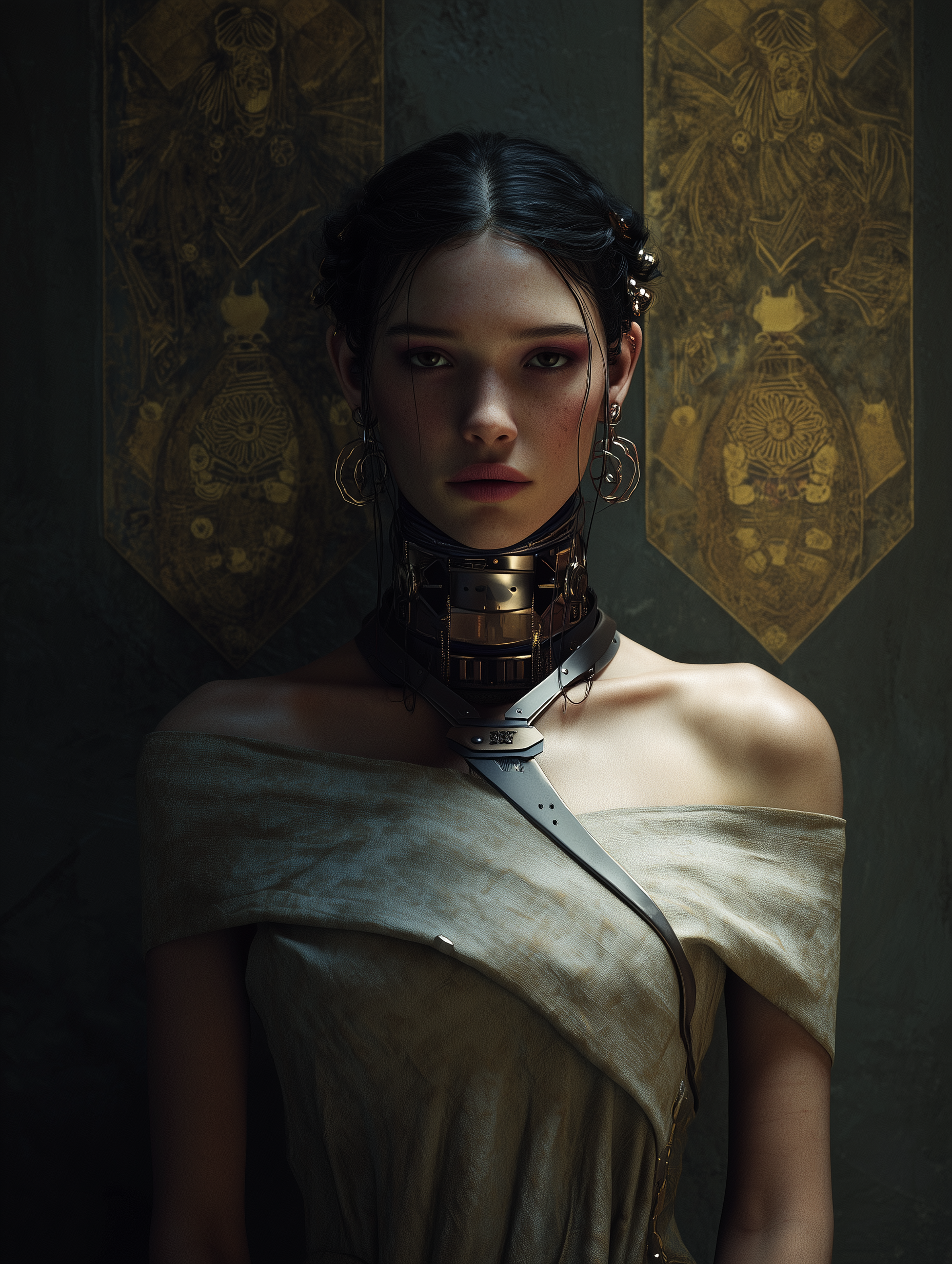 Portrait of a young concubine - Concubines 