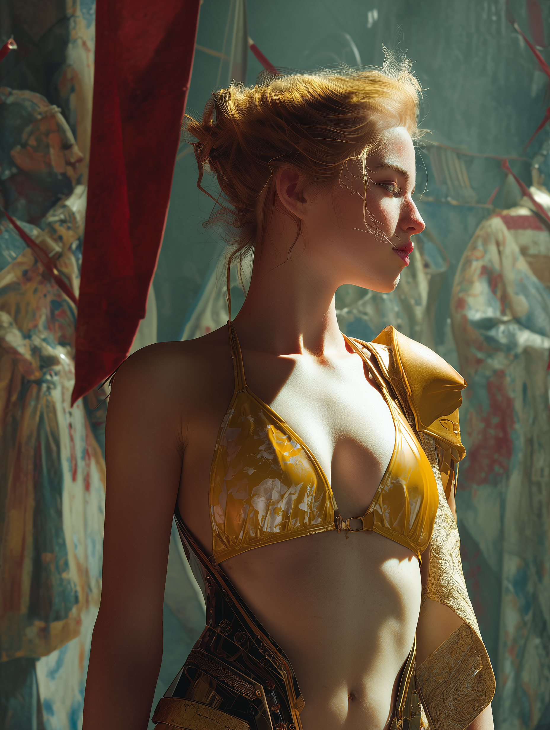 Portrait of a young concubine - Concubines 