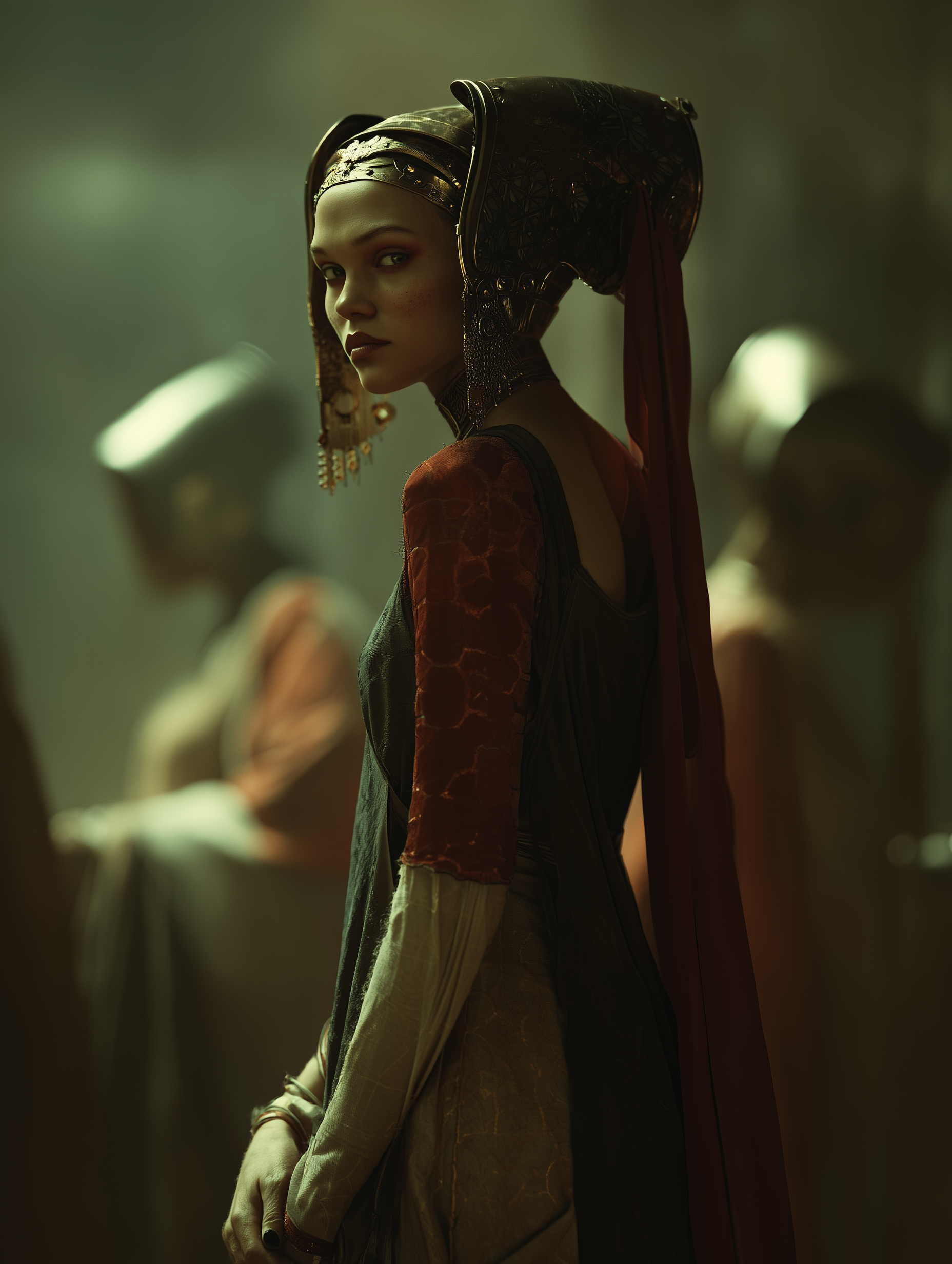Portrait of a young concubine - Concubines 